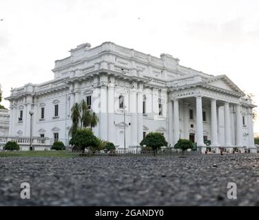 Quaid-e-Azam Muhammad Ali Jinnah Bibliothek an einer Mall Road Lahore. Stockfoto