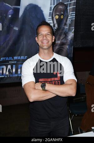 Gatlinburg, TN, USA. Juli 2021. Chris Bartlett nimmt am Smoky Mountain Fan Fest 2021, Gatlinburg Convention Center, Gatlinburg, TN, 31. Juli 2021 Teil. Quelle: Derek Storm/Everett Collection/Alamy Live News Stockfoto