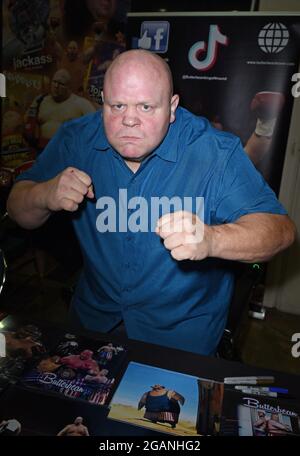 Gatlinburg, TN, USA. Juli 2021. Eric Esch, Butterbean in Anwesenheit für Smoky Mountain Fan Fest 2021, Gatlinburg Convention Center, Gatlinburg, TN, 31. Juli 2021. Quelle: Derek Storm/Everett Collection/Alamy Live News Stockfoto