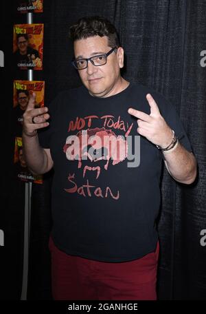 Gatlinburg, TN, USA. Juli 2021. Chris Rager nimmt am Smoky Mountain Fan Fest 2021, Gatlinburg Convention Center, Gatlinburg, TN, 31. Juli 2021 Teil. Quelle: Derek Storm/Everett Collection/Alamy Live News Stockfoto
