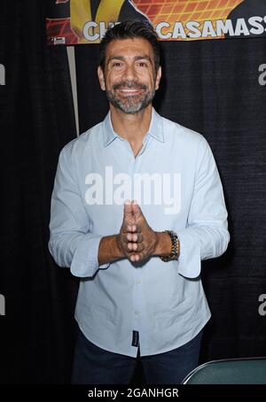 Gatlinburg, TN, USA. Juli 2021. Chris Casamassa nimmt am Smoky Mountain Fan Fest 2021, Gatlinburg Convention Center, Gatlinburg, TN, 31. Juli 2021 Teil. Quelle: Derek Storm/Everett Collection/Alamy Live News Stockfoto