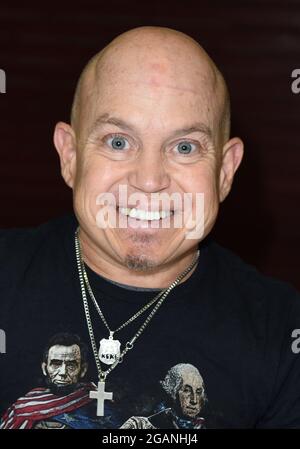 Gatlinburg, TN, USA. Juli 2021. Martin Klebba nimmt am Smoky Mountain Fan Fest 2021, Gatlinburg Convention Center, Gatlinburg, TN, 31. Juli 2021 Teil. Quelle: Derek Storm/Everett Collection/Alamy Live News Stockfoto