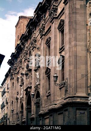 IGLESIA DE SAN MILLAN (SIGLO XVIII). AUTOR: CHURRIGUERA JOSE BENITO. ORT: IGLESIA DE SAN MILLAN Y SAN CAYETANO. MADRID. SPANIEN. Stockfoto