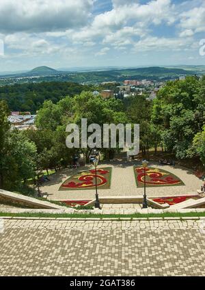Pyatigorsk, Stadt in der Region Stawropol, Russland am Fluss Podkumok gelegen, älteste Kurorte Stockfoto