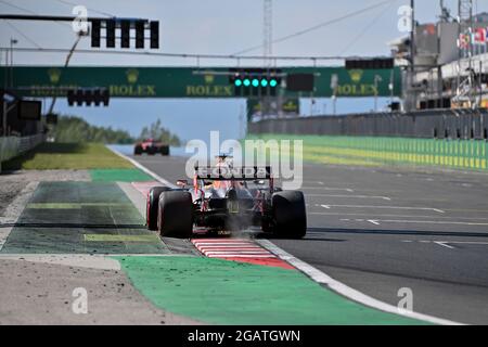 # 33 Max Verstappen (NED, Red Bull Racing), F1 Grand Prix von Ungarn beim Hungaroring am 31. Juli 2021 in Budapest, Ungarn. (Foto von HOCH ZWEI) Stockfoto