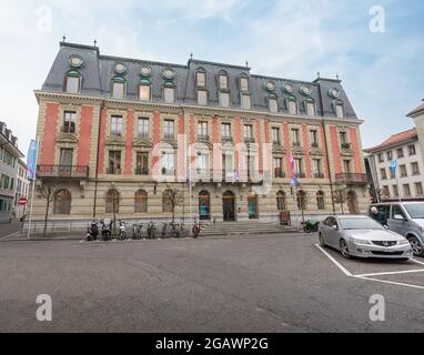 Lausanne District Prefecture Building - Lausanne, Schweiz Stockfoto