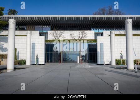 Olympisches Museum - Lausanne, Schweiz Stockfoto