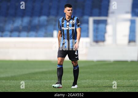 Bergamo, Italien, 31. Juli 2021. Bosko Sutalo von Atalanta während des Vorsaison-Freundschaftsspiel im Gebiss-Stadion, Bergamo. Bildnachweis sollte lauten: Jonathan Moscrop / Sportimage Stockfoto