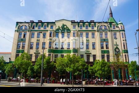 Hotel Moskva, Terazije, Belgrad, Serbien Stockfoto