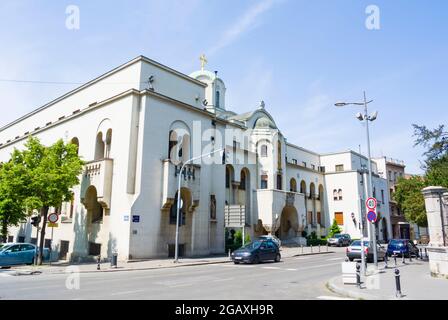 Orthodoxe Kirche Des Heiligen Erzengels Michael, Belgrad, Serbien Stockfoto