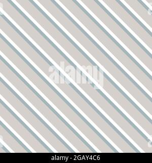 Niedliches Retro-Muster nahtlos gestreifte diagonale Linie Stock Vektor