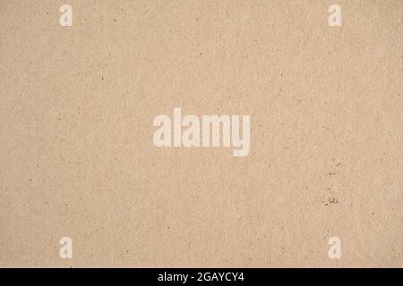 Brauner recycelter Bastelpapiertextur oder Hintergrund Stockfoto