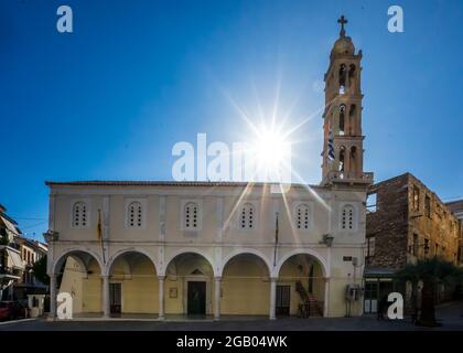 St. George Kirche in Nafplio Stadt, Athen Griechenland Stockfoto