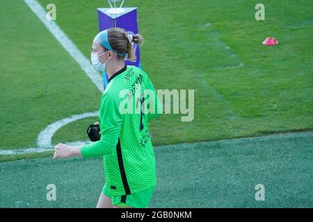 Orlando, Florida, USA, 14. April 2021, Gotham FC im Exporia Stadium gegen den Orlando Pride (Bildnachweis: Marty Jean-Louis) Stockfoto