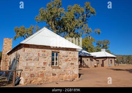 Alice Springs Telegraph Station Stockfoto