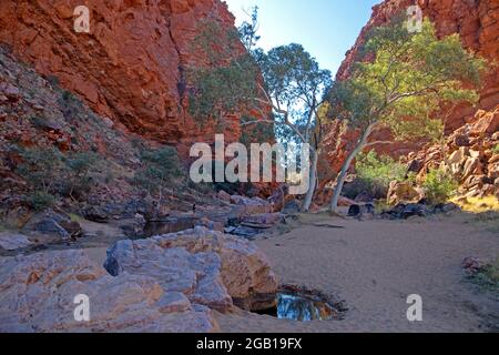 Simpsons Gap, Tjoritja/West MacDonnell National Park Stockfoto