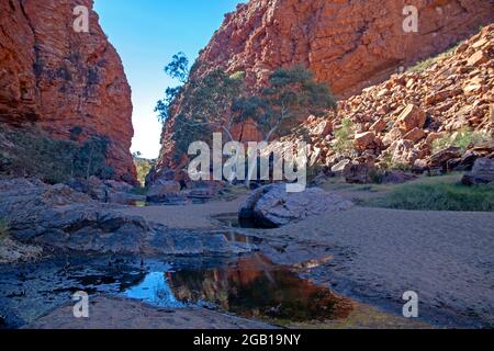 Simpsons Gap, Tjoritja/West MacDonnell National Park Stockfoto