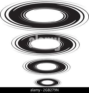 Vorlage für Design-Vektor für Hurricane Icon-Logos Stock Vektor