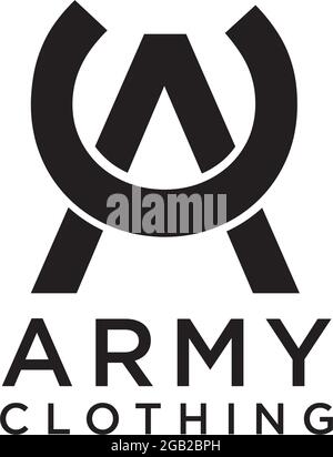 AC Letter Logo Design Marke Vektor Vorlage Stock Vektor