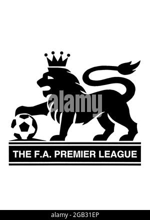 Foto vom 12-08-1992 des offiziellen Logos der FA Premier League. Ausgabedatum: Montag, 2. August 2021. Stockfoto