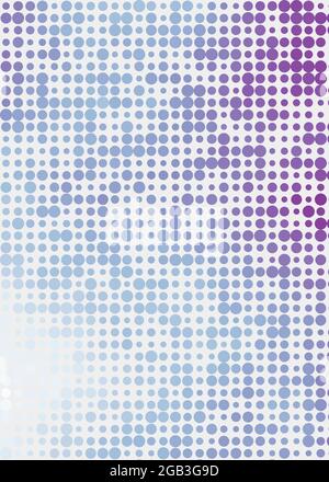 Abstrakte geometrische Farbpixel generative Kunstdarstellung Stock Vektor