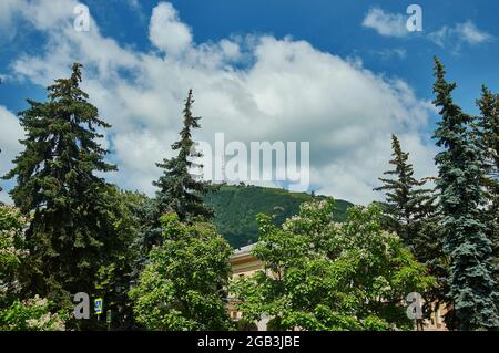 Pyatigorsk, Stadt in der Region Stawropol, Russland am Fluss Podkumok gelegen, älteste Kurorte Stockfoto