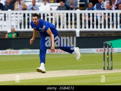 LONDON, ENGLAND - 01. AUGUST: Ks8 während der Hundert zwischen London Spirit Men und Southern Brave Men im Lord's Stadium, London, UK am 21. August 2 Stockfoto