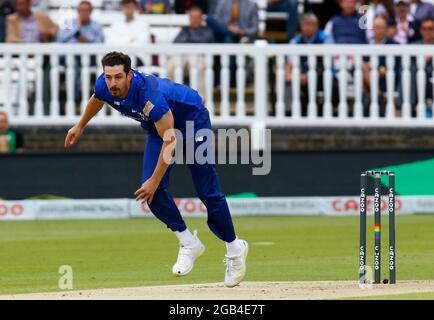 LONDON, ENGLAND - 01. AUGUST: Ks8 während der Hundert zwischen London Spirit Men und Southern Brave Men im Lord's Stadium, London, UK am 21. August 2 Stockfoto