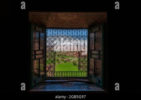 Telouet Kasbah, In Der Nähe Von Ouarzazate, Marokko Stockfoto