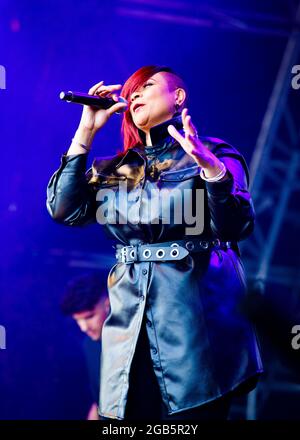 Gabrielle, Fantasia Festival, Maldon, Essex © Clarissa Debenham / Alamy Stockfoto