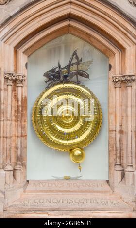 The Corpus Clock, Cambridge, Vereinigtes Königreich Stockfoto