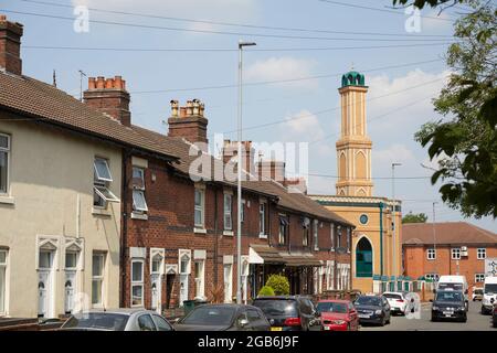 Gillani Noor Masjid, Chaplin Road, Stoke-on-Trent Stockfoto