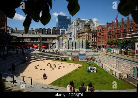 GREAT Northern Warehouse im Stadtzentrum von Manchester Stockfoto