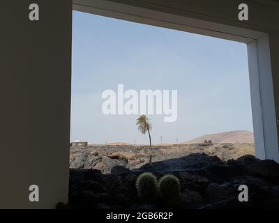 Fundación César Manrique in Tahiche, Lanzarote, Kanarische Inseln, Spanien Stockfoto