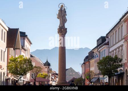 Geographie / Reisen, Deutschland, Bayern, Murnau am Staffelsee, ZUSÄTZLICHE-RIGHTS-CLEARANCE-INFO-NOT-AVAILABLE Stockfoto