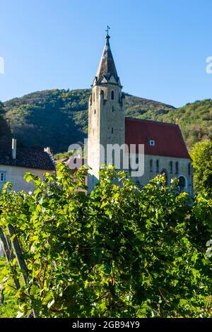 Pfarrkirche St. Sigismund, Schwallenbach, Wachau, Österreich Stockfoto