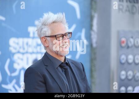 James Gunn bei der Premiere von „The Suicide Squad“ im Regency Village Theatre in Los Angeles, CA, 2. August 2021. Foto-Kredit: Joseph Martinez / PictureLux Stockfoto