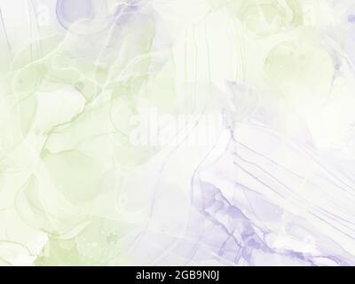 Abstrakt Alkohol Tinte Textur Marmor Stil Hintergrund. EPS10-Vektorgrafik. Stockfoto