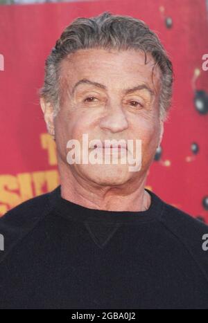 Los Angeles, Kalifornien, USA. August 2021. Sylvester Stallone 08/02/2021 die Premiere von „The Suicide Squad“ im Regency Village Theatre in Los Angeles, CA Foto von Izumi Hasegawa/HollywoodNewsWire.net Quelle: Hollywood News Wire Inc./Alamy Live News Stockfoto