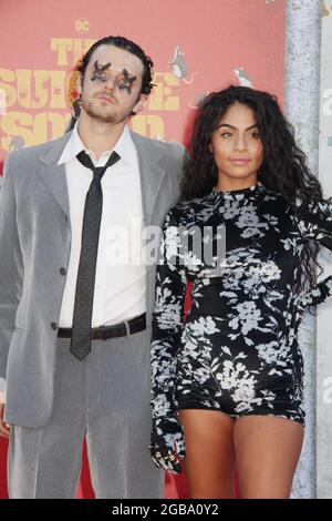 Los Angeles, Kalifornien, USA. 2. August 2021. Enkel, Jessie Reyez 08/02/2021 die Premiere von „The Suicide Squad“ im Regency Village Theatre in Los Angeles, CA Foto von Izumi Hasegawa/HollywoodNewsWire.net Quelle: Hollywood News Wire Inc./Alamy Live News Stockfoto