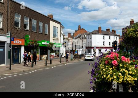 High Street, Banbury, Oxfordshire, England, Großbritannien Stockfoto