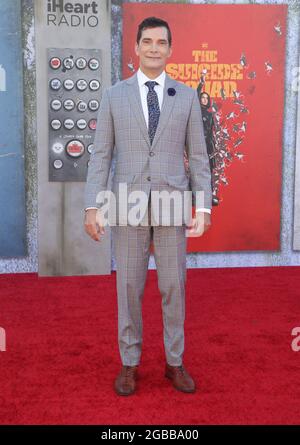 LOS ANGELES, CA - 2. August: Stephen Blackehart, bei Warner Bros. Premiere von „The Suicide Squad“ im Regency Village Theatre in Los Angeles, Kalifornien, am 2. August 2021. Quelle: Saye Sadou/MediaPunch Stockfoto