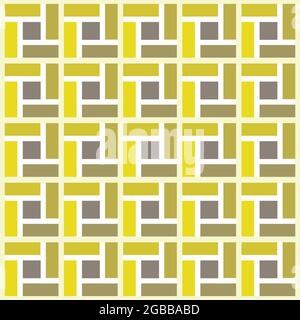 Bunte Ziegel Illustration Muster. Das Muster kann für einen Hintergrund verwendet werden, Buch, Zeitschriften, Web, etc Stock Vektor