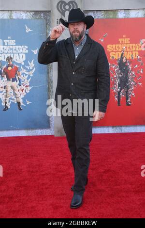 Los Angeles, Ca. August 2021. Chris Sullivan, bei Warner Bros. Premiere von „The Suicide Squad“ im Regency Village Theatre in Los Angeles, Kalifornien, am 2. August 2021. Quelle: Saye Sadou/Media Punch/Alamy Live News Stockfoto