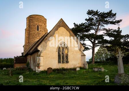 Ramsholt Kirche Suffolk England Stockfoto