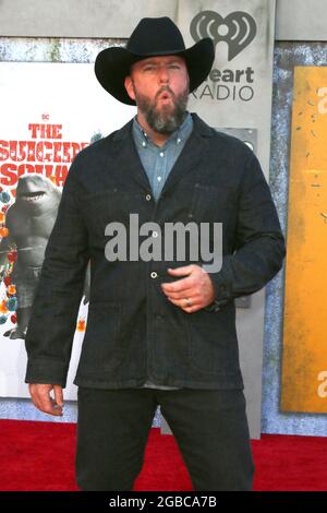 2. August 2021, Westwood, CA, USA: LOS ANGELES - 2. AUGUST: Chris Sullivan bei der Premiere von The Suicide Squad im Village Theatre am 2. August 2021 in Westwood, CA (Bildquelle: © Kay Blake/ZUMA Press Wire) Stockfoto