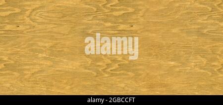 Hintergrund mit Holzstruktur. Gelbe Holztapete. 3D-Rendering. Stockfoto