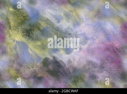 Atmosphärischer Aquarell nahtloser Hintergrund Stockfoto