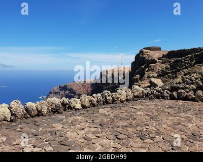 Mirador del Rio - Lanzarote Stockfoto