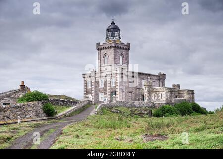 Stevenson Lighthouse auf der Isle of May - Fife, Schottland Stockfoto